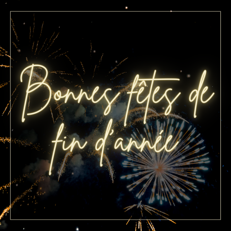 Bonnes fêtes de fin d'année